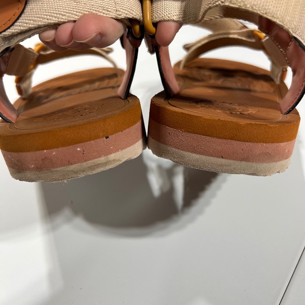 Coachtopia Strappy Sport Sandals Platform Adjustable Slides Womens 9 Open Toe - Picture 13 of 15